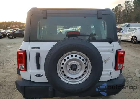 2025 Ford Bronco z USA, uszkodzony, nr VIN 1FMDE6BH7SLA58841